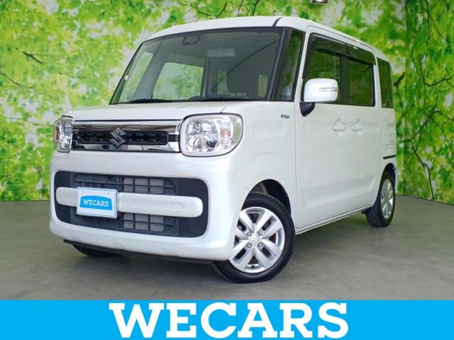 ハイブリッドＸ　新品タイヤ／純正　ＳＤナビ／セーフティサポート（スズキ）／両側電動スライドドア／シートヒーター／車線逸脱防止支援システム／パーキングアシスト　バックガイド／Ｂｌｕｅｔｏｏｔｈ接続　衝突被害軽減システム