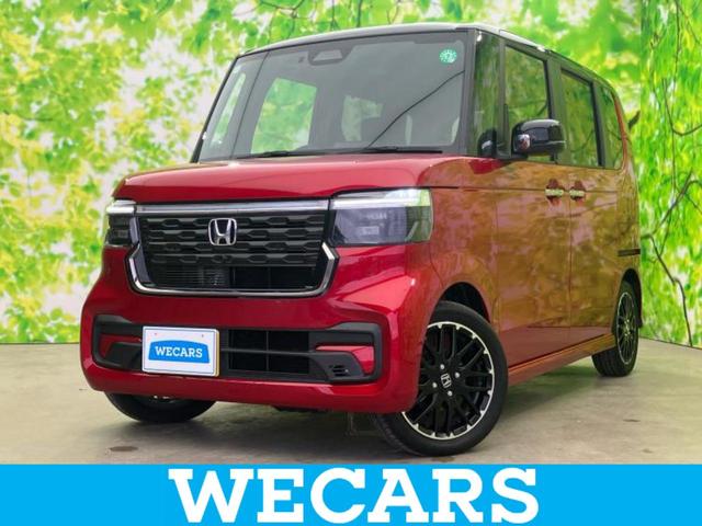 ホンダ Ｎ−ＢＯＸカスタム ターボコーディネートスタイル２トーン　保証書　純正　８インチ