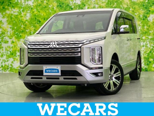 デリカＤ：５(三菱) ４ＷＤ　Ｐ　新品タイヤ／純正　１０インチ　ＳＤナビ／フリップダウンモニター／イーアシスト（ミツビシ）／両側電動スライドドア／シートヒーター／マルチアラウンドモニター／車線逸脱防止支援システム／電動バックドア 中古車画像