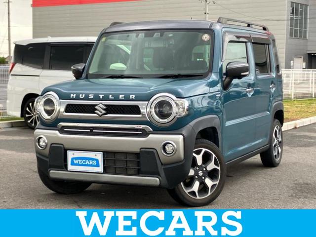 ハスラー Ｊスタイルターボ　新品タイヤ／純正　９インチ　ＳＤナビ／衝突安全装置／シートヒーター／全方位モニター用カメラ／車線逸脱防止支援システム／パーキングアシスト　バックガイド／ドライブレコーダー　社外　衝突被害軽減システム（1枚目）