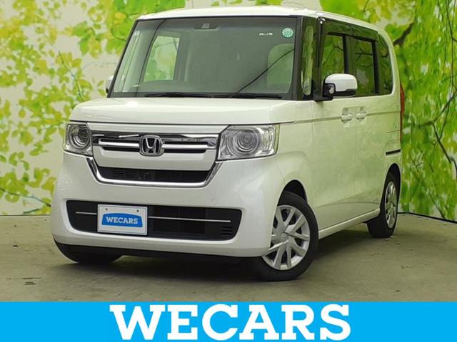 Ｎ－ＢＯＸ Ｌ　新品タイヤ／社外　ナビ／ホンダセンシング／電動スライドドア／シートヒーター　前席／車線逸脱防止支援システム／パーキングアシスト　バックガイド／ドライブレコーダー　前後　衝突被害軽減システム　禁煙車（1枚目）