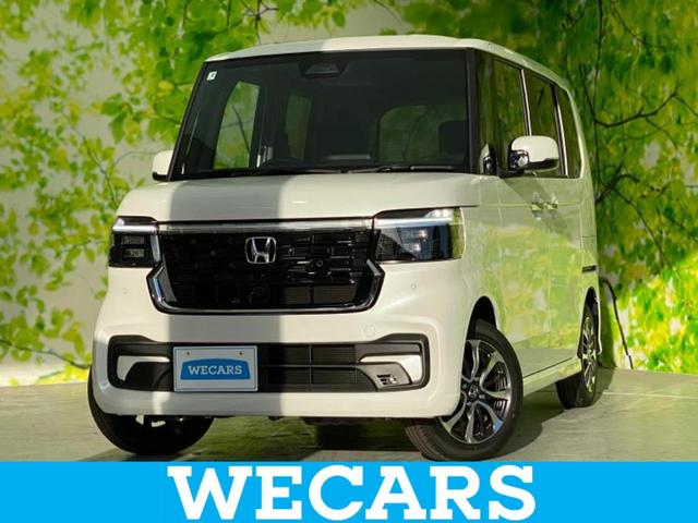 Ｎ－ＢＯＸカスタム ヒョウジュン　保証書／ホンダセンシング／電動スライドドア／シートヒーター／車線逸脱防止支援システム／ヘッドランプ　ＬＥＤ／ＥＢＤ付ＡＢＳ／横滑り防止装置／アイドリングストップ／クルーズコントロール　レーンアシスト（1枚目）