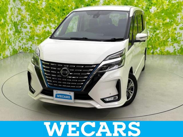 セレナ ｅパワーハイウェイスターＶ　保証書／純正　ＳＤナビ／後席モニター　純正　１０．５インチ／衝突安全装置／両側電動スライドドア／シートヒーター　前席／アラウンドビューモニター／車線逸脱防止支援システム／ドライブレコーダー　純正（1枚目）