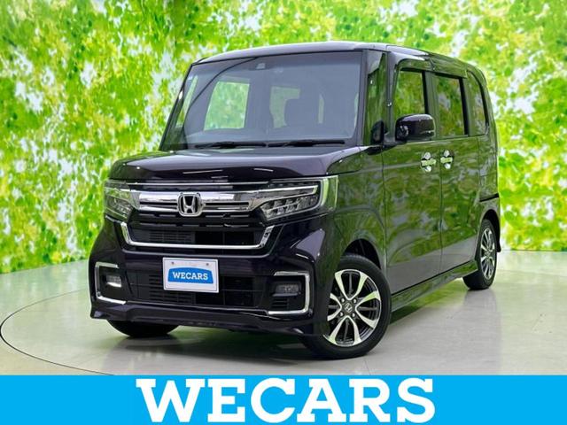 Ｎ－ＢＯＸカスタム Ｌ　新品タイヤ／保証書／純正　ＳＤナビ／衝突安全装置／電動スライドドア／シートヒーター／車線逸脱防止支援システム／ヘッドランプ　ＬＥＤ／ＥＴＣ／ＥＢＤ付ＡＢＳ／横滑り防止装置／アイドリングストップ（1枚目）