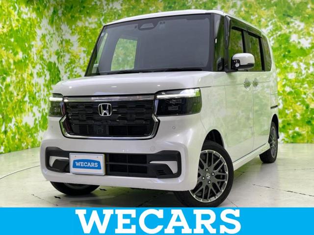 Ｎ－ＢＯＸカスタム ４ＷＤターボ　保証書／純正　９インチ　ナビ／ホンダセンシング／両側電動スライドドア／シートヒーター　前席／車線逸脱防止支援システム／ドライブレコーダー　前後／ヘッドランプ　ＬＥＤ／ＵＳＢジャック／ＥＴＣ　ターボ（1枚目）
