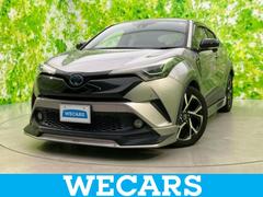 C-HR G 新品タイヤ/純正エアロ/保証書/社外 SDナビ/衝突安全装置/シートヒーター/車線逸脱防止支援システム/シート ハーフレザー/ドライブレコーダー 社外/ヘッドランプ LED/USBジャック フルエアロ 中古車画像