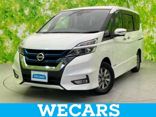 セレナ ｅパワーハイウェイスターＶ　保証書／純正　９インチ　メモリーナビ／フリップダウンモニター　純正　１１インチ／インテリジェントルームミラー／エマージェンシーブレーキ／両側電動スライドドア／アラウンドビューモニター　全周囲カメラ（1枚目）
