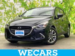 デミオ XDツーリングLパッケージ 純正 SDナビ/衝突安全装置/車線逸脱防止支援システム/シート ハーフレザー/パーキングアシスト バックガイド/ドライブレコーダー 前後/ヘッドランプ LED/ETC/EBD付ABS ドラレコ 記録簿 中古車画像