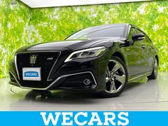 クラウンハイブリッド RSアドバンス サンルーフ/保証書/純正 SDナビ/トヨタセーフティセンス/シートヒーター/パノラミックビューモニター/車線逸脱防止支援システム/シート フルレザー/パーキングアシスト 自動操舵 革シート 電動シート 中古車画像