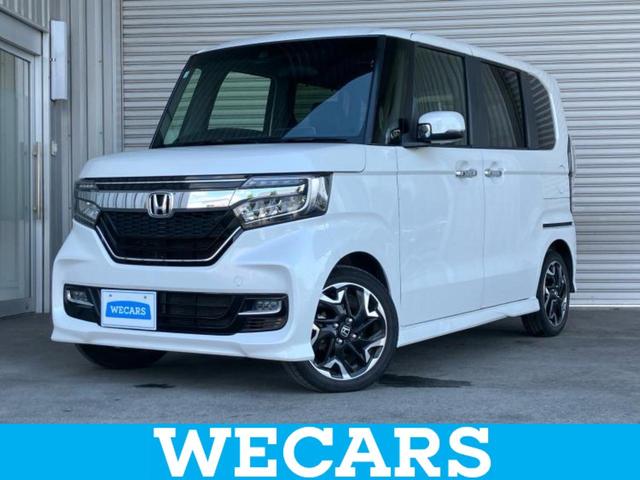 Ｎ－ＢＯＸカスタム Ｇ・Ｌターボホンダセンシング　新品タイヤ／保証書／社外　ＳＤナビ／ホンダセンシング／両側電動スライドドア／車線逸脱防止支援システム／シート　ハーフレザー／ヘッドランプ　ＬＥＤ／Ｂｌｕｅｔｏｏｔｈ接続／ＥＴＣ／ＥＢＤ付ＡＢＳ　ターボ（1枚目）