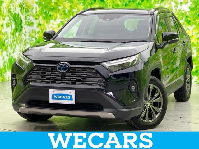 ＲＡＶ４ ４ＷＤハイブリッドＧ　サンルーフ／保証書／ディスプレイオーディオ＋ナビ／デジタルインナーミラー／衝突安全装置／シートヒーター／車線逸脱防止支援システム／シート　合皮／電動バックドア／ヘッドランプ　ＬＥＤ／ＥＴＣ　４ＷＤ（1枚目）