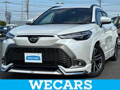 カローラクロス Z モデリスタエアロ/ディスプレイオーディオ+ナビ9インチ/トヨタセーフティセンス/シートヒーター/全方位モニター/車線逸脱防止支援システム/シート ハーフレザー 衝突被害軽減システム 全周囲カメラ 中古車画像