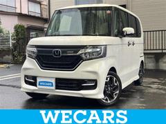 N-BOXカスタム G・Lターボホンダセンシング 新品タイヤ/保証書/純正 8インチ SDナビ/ホンダセンシング/両側電動スライドドア/車線逸脱防止支援システム/シート ハーフレザー/パーキングアシスト バックガイド 衝突被害軽減システム 禁煙車 中古車画像