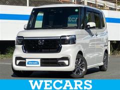 N-BOXカスタム ヒョウジュン 保証書/純正 9インチ SDナビ/ホンダセンシング/電動スライドドア/シートヒーター 前席/車線逸脱防止支援システム/パーキングアシスト バックガイド/ドライブレコーダー 前後 衝突被害軽減システム 中古車画像