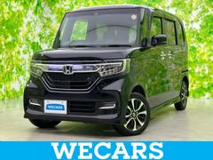 N-BOXカスタム 4WD G・Lホンダセンシング 保証書/純正 SDナビ/電動スライドドア/シートヒーター 前席/車線逸脱防止支援システム/ドライブレコーダー 社外/ヘッドランプ LED/Bluetooth接続/ETC/EBD付ABS バックカメラ 中古車画像