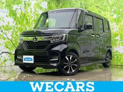 N-BOXカスタム G・Lホンダセンシング 新品タイヤ/保証書/社外 SDナビ/ホンダセンシング/両側電動スライドドア/車線逸脱防止支援システム/ヘッドランプ LED/USBジャック/Bluetooth接続/ETC/EBD付ABS バックカメラ 中古車画像