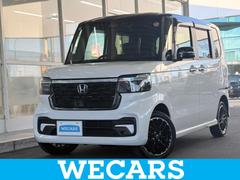 N-BOXカスタム 4WDターボコーディネートスタイル2トーン 保証書/純正 9インチ SDナビ/ホンダセンシング/両側電動スライドドア/シートヒーター 前席/車線逸脱防止支援システム/シート ハーフレザー/ヘッドランプ LED/USBジャック バックカメラ 中古車画像