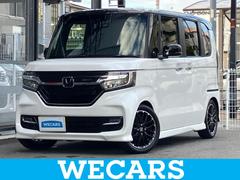 N-BOXカスタム G・EXターボホンダセンシング 保証書/純正 8インチ SDナビ/ホンダセンシング/両側電動スライドドア/車線逸脱防止支援システム/シート ハーフレザー/パーキングアシスト バックガイド/ドライブレコーダー 前後 ターボ DVD再生 中古車画像