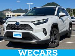 RAV4 4WDハイブリッドG 純正 10インチ SDナビ/デジタルインナーミラー/トヨタセーフティセンス/エアーシート 前席/パノラミックビューモニター/車線逸脱防止支援システム/シート フルレザー/電動バックドア 革シート 中古車画像