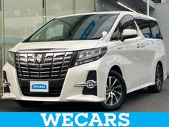 アルファードハイブリッド 4WDハイブリッドSR Cパッケージ サンルーフ/保証書/純正 10インチ SDナビ/フリップダウンモニター 純正 12.1インチ/両側電動スライドドア/シートヒーター/シート 合皮/電動バックドア/ドライブレコーダー 純正 後席モニター 中古車画像