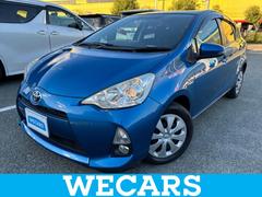 アクア S 新品タイヤ/純正 SDナビ/パーキングアシスト バックガイド/Bluetooth接続/ETC/EBD付ABS/横滑り防止装置/アイドリングストップ/フルセグTV/エアバッグ 運転席 ワンオーナー 中古車画像