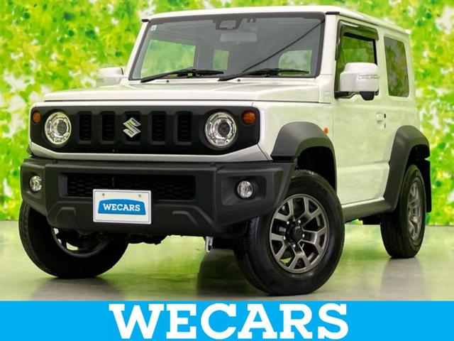 ジムニーシエラ(スズキ) 4WD JC 新品タイヤ/保証書/純正 8インチ SDナビ/衝突安全装置/シートヒーター 前席/車線逸脱防止支援システム/ドライブレコーダー Aftermarket/ヘッドランプ LED/Bluetooth接続/ETC バックカメラ 中古車画像