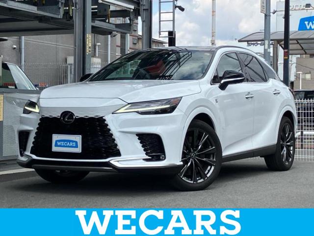 RX(レクサス) 4WD RX350Fスポーツ パノラマルーフ/保証書/ディスプレイオーディオ+ナビ14インチ/デジタルインナーミラー/プリクラッシュセーフティ/エアーシート 前席/全方位モニター/車線逸脱防止支援システム 革シート サンルーフ 中古車画像