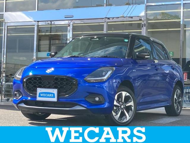 スイフト(スズキ) 4WDハイブリッドMZ 保証書/ディスプレイオーディオ+ナビ9インチ/セーフティサポート(スズキ)/シートヒーター 前席/全方位モニター/車線逸脱防止支援システム/ヘッドランプ LED/Bluetooth接続 全周囲カメラ 中古車画像