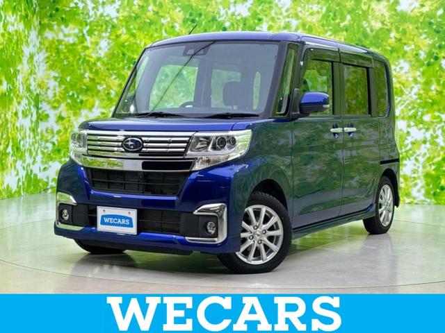 シフォン(スバル) カスタムRスマートアシスト 新品タイヤ/保証書/純正 SDナビ/衝突安全装置/両側電動スライドドア/シートヒーター/パノラミックビューモニター/車線逸脱防止支援システム/パーキングアシスト バックガイド 衝突被害軽減システム 中古車画像