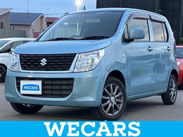 ワゴンR(スズキ) 4WD FX 保証書/ディスプレイオーディオ/シートヒーター/ヘッドランプ LED/EBD付ABS/アイドリングストップ/エアバッグ 運転席/エアバッグ 助手席/アルミホイール Aftermarket 14インチ LEDヘッドランプ 中古車画像