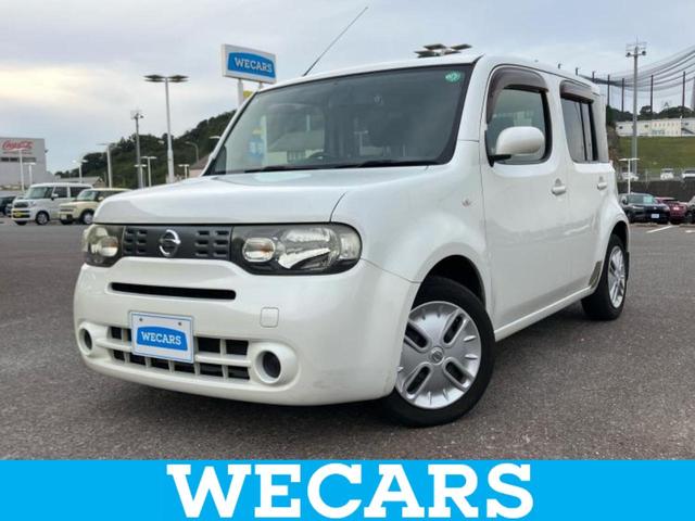 キューブ(日産) 15X 新品タイヤ/保証書/純正 SDナビ/ドライブレコーダー 前後/ETC/EBD付ABS/ワンセグTV/エアバッグ 運転席/エアバッグ 助手席/パワーウインドウ/エンジンスタートボタン/キーレスエントリー 中古車画像