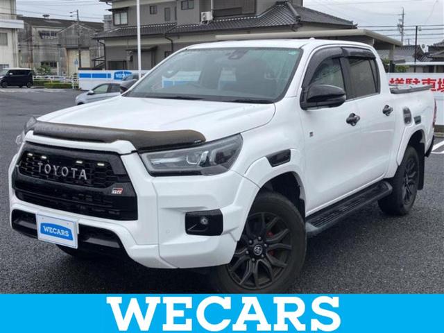 ハイラックス(トヨタ) 4WD Z GRスポーツ 保証書/ディスプレイオーディオ+ナビ/デジタルインナーミラー/衝突安全装置/全方位モニター/車線逸脱防止支援システム/シート ハーフレザー/ドライブレコーダー 前後/ヘッドランプ LED 全周囲カメラ 中古車画像