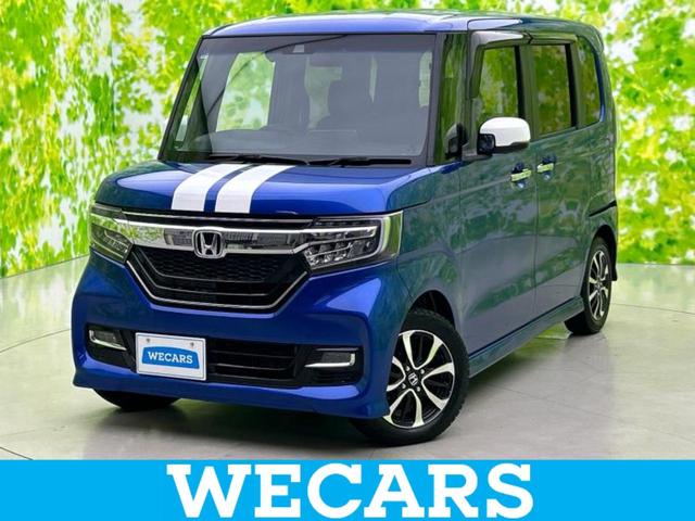 N−BOXカスタム(ホンダ) G・Lホンダセンシング 新品タイヤ/保証書/Aftermarket SDナビ/衝突安全装置/電動スライドドア/車線逸脱防止支援システム/ドライブレコーダー 360°/ヘッドランプ LED/USBジャック/Bluetooth接続/ETC 中古車画像