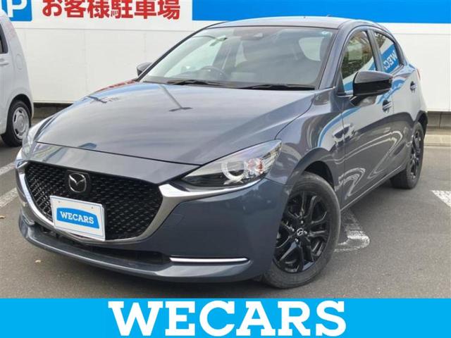 MAZDA2(マツダ) 15Sブラックトーンエディション 新品タイヤ/保証書/純正 SDナビ/衝突安全装置/車線逸脱防止支援システム/ヘッドランプ LED/ETC/EBD付ABS/横滑り防止装置/アイドリングストップ/クルーズコントロール LEDヘッドランプ 中古車画像