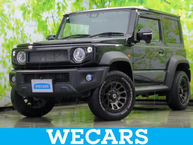 ジムニーシエラ(スズキ) 4WD JC 保証書/Aftermarket 9インチ メモリーナビ/衝突安全装置/シートヒーター 前席/車線逸脱防止支援システム/パーキングアシスト バックガイド/ドライブレコーダー 前後/ヘッドランプ LED バックカメラ 中古車画像