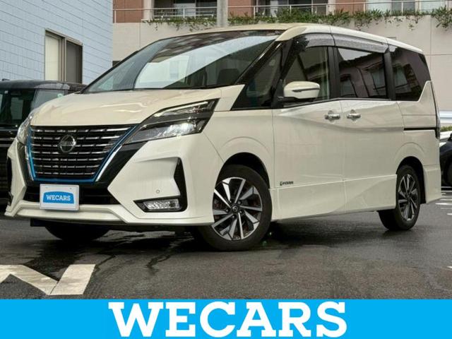 セレナ(日産) eパワーハイウェイスターV 新品タイヤ/保証書/純正 SDナビ/フリップダウンモニター/インテリジェントルームミラー/衝突安全装置/両側電動スライドドア/アラウンドビューモニター/車線逸脱防止支援システム 衝突被害軽減システム 中古車画像