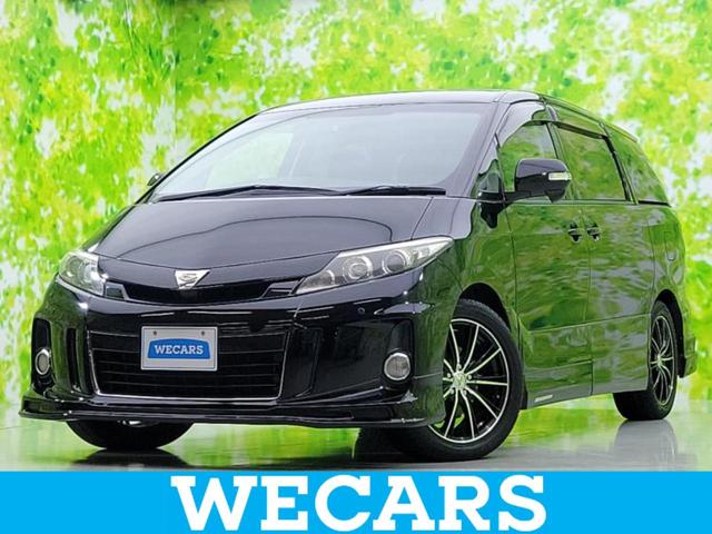 エスティマ(トヨタ) アエラス Aftermarket Aero/Aftermarket 8インチ SDナビ/フリップダウンモニター Aftermarket 10.1インチ/両側電動スライドドア/ヘッドランプ HID/Bluetooth接続/ETC/クルーズコントロール 後席モニター 中古車画像