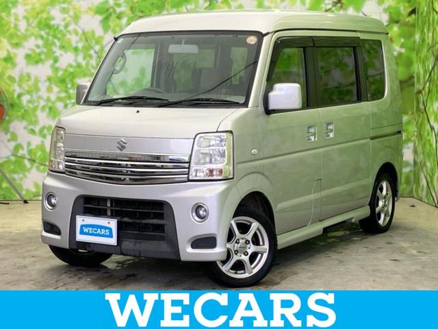 エブリイワゴン(スズキ) ＰＺターボスペシャル　新品タイヤ／保証書／Aftermarket　ナビ／両側電動スライドドア／オートステップ／ヘッドランプ　ＨＩＤ／ＥＴＣ／ＥＢＤ付ＡＢＳ／横滑り防止装置／フルセグＴＶ／エアバッグ　運転席／エアバッグ　助手席　盗難防止装置 中古車画像