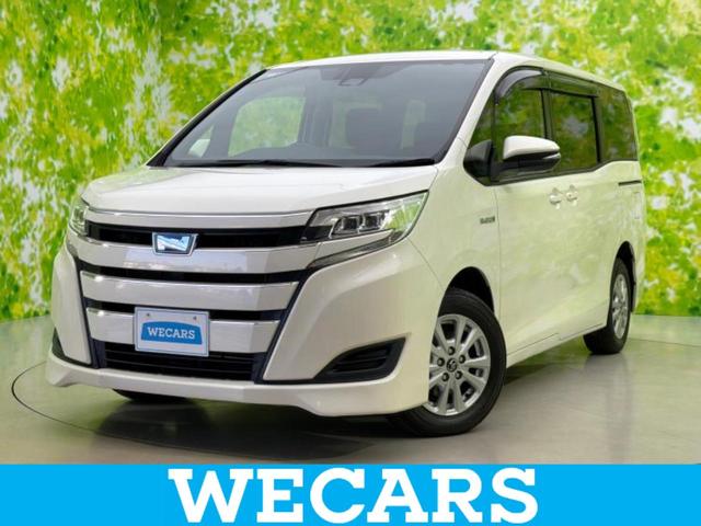 ノア(トヨタ) ハイブリッドＸ　新品タイヤ／保証書／純正　１０インチ　ＳＤナビ／フリップダウンモニター　純正　１０．２インチ／電動スライドドア／ヘッドランプ　ＨＩＤ／ＥＴＣ／ＥＢＤ付ＡＢＳ／横滑り防止装置　後席モニター　ワンオーナー 中古車画像