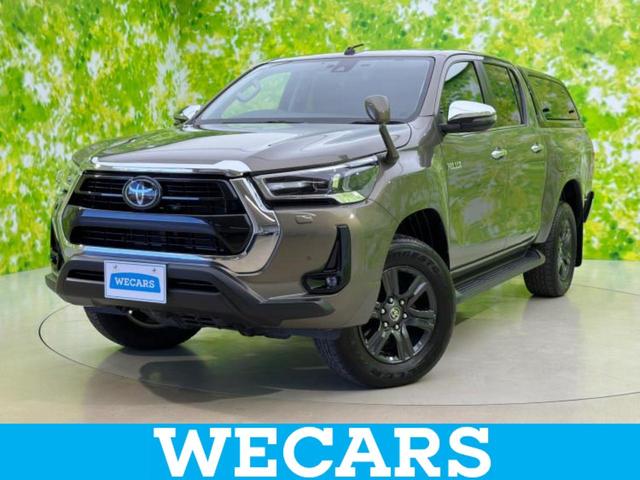 ハイラックス(トヨタ) ４ＷＤ　Ｚ　保証書／純正　ＳＤナビ／衝突安全装置／車線逸脱防止支援システム／ヘッドランプ　ＬＥＤ／ＥＴＣ／ＥＢＤ付ＡＢＳ／横滑り防止装置／フルセグＴＶ／エアバッグ　運転席／エアバッグ　助手席　衝突被害軽減システム 中古車画像