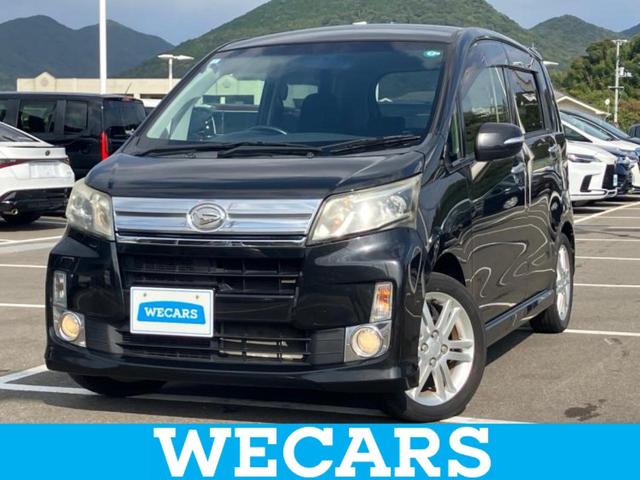 ムーヴ(ダイハツ) カスタムRS 新品タイヤ/保証書/純正 SDナビ/Bluetooth接続/ETC/EBD付ABS/アイドリングストップ/バックモニター/フルセグTV/DVD/エアバッグ 運転席/エアバッグ 助手席 バックカメラ 中古車画像