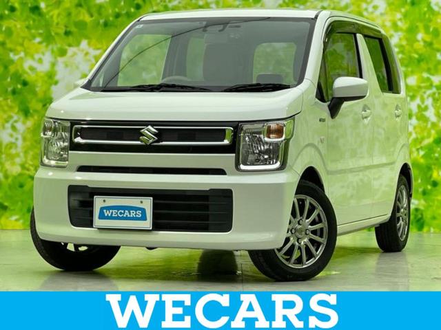 ワゴンＲ(スズキ) ハイブリッドＦＸ　保証書／Aftermarket　ＳＤナビ／デュアルカメラブレーキサポート（スズキ）／シートヒーター　運転席／車線逸脱防止支援システム／ドライブレコーダー　前後／Ｂｌｕｅｔｏｏｔｈ接続／ＥＴＣ／ＥＢＤ付ＡＢＳ　ＤＶＤ再生 中古車画像