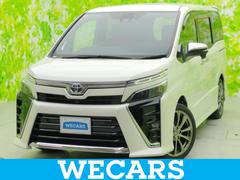 ヴォクシー 4WD ZSキラメキ3 保証書/純正 10インチ SDナビ/フリップダウンモニター 純正 12.8インチ/衝突安全装置/両側電動スライドドア/車線逸脱防止支援システム/シート ハーフレザー/ヘッドランプ LED バックカメラ 中古車画像