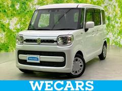 スペーシア ハイブリッドG 保証書/社外 SDナビ/セーフティサポート(スズキ)/車線逸脱防止支援システム/ETC/EBD付ABS/横滑り防止装置/アイドリングストップ/バックモニター/ワンセグTV/エアバッグ 運転席 中古車画像