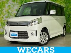 スペーシアカスタム XS 新品タイヤ/社外 SDナビ/電動スライドドア/ヘッドランプ HID/Bluetooth接続/ABS/アイドリングストップ/ワンセグTV/DVD/衝突安全ボディ/アルミホイール 純正 14インチ 中古車画像
