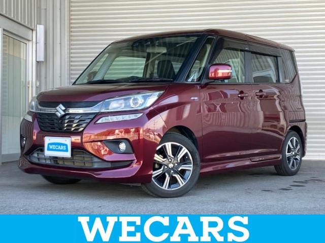 ソリオバンディット(スズキ) バンディットハイブリッドＭＶ　新品タイヤ／保証書／Aftermarket　ＳＤナビ／セーフティサポート（スズキ）／電動スライドドア／シートヒーター　運転席／マルチテレインモニター／車線逸脱防止支援システム／ヘッドランプ　ＬＥＤ／ＵＳＢジャック 中古車画像