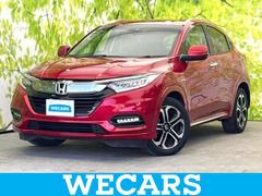 ヴェゼル ハイブリッドZ・ホンダセンシング 新品タイヤ/保証書/純正 SDナビ/ホンダセンシング/シートヒーター/車線逸脱防止支援システム/シート ハーフレザー/ドライブレコーダー 純正/ヘッドランプ LED/USBジャック バックカメラ 中古車画像