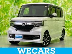 N-BOXカスタム G・Lホンダセンシング 保証書/社外 SDナビ/ホンダセンシング/両側電動スライドドア/シートヒーター 前席/車線逸脱防止支援システム/ヘッドランプ LED/Bluetooth接続/ETC/EBD付ABS/横滑り防止装置 中古車画像