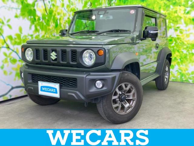 ジムニーシエラ(スズキ) ４ＷＤ　ＪＣ　新品タイヤ／純正　８インチ　ＳＤナビ／セーフティサポート（スズキ）／シートヒーター　前席／車線逸脱防止支援システム／ドライブレコーダー　前後／ヘッドランプ　ＬＥＤ／ＵＳＢジャック　衝突被害軽減システム 中古車画像