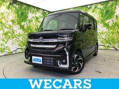 スペーシアカスタム ハイブリッドXS 保証書/デュアルカメラブレーキサポート(スズキ)/両側電動スライドドア/シートヒーター 前席/車線逸脱防止支援システム/ヘッドランプ LED/EBD付ABS/横滑り防止装置 登録/届出済未使用車 中古車画像